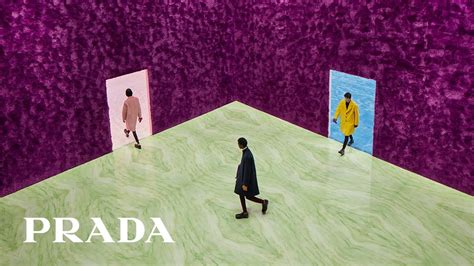 prada black herrenduft youtube|Prada Fall/Winter 21 Menswear Collection .